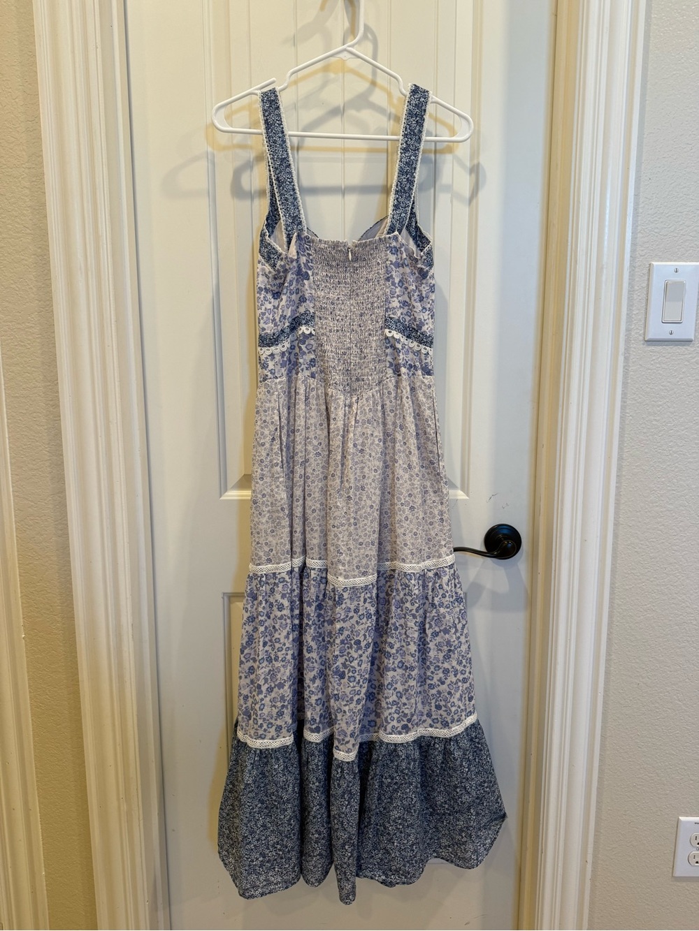 By Anthropologie Printed Pintuck Sleeveless Dress - Picture 5 of 7